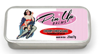Cherry Cheesecake pin up lip balm
